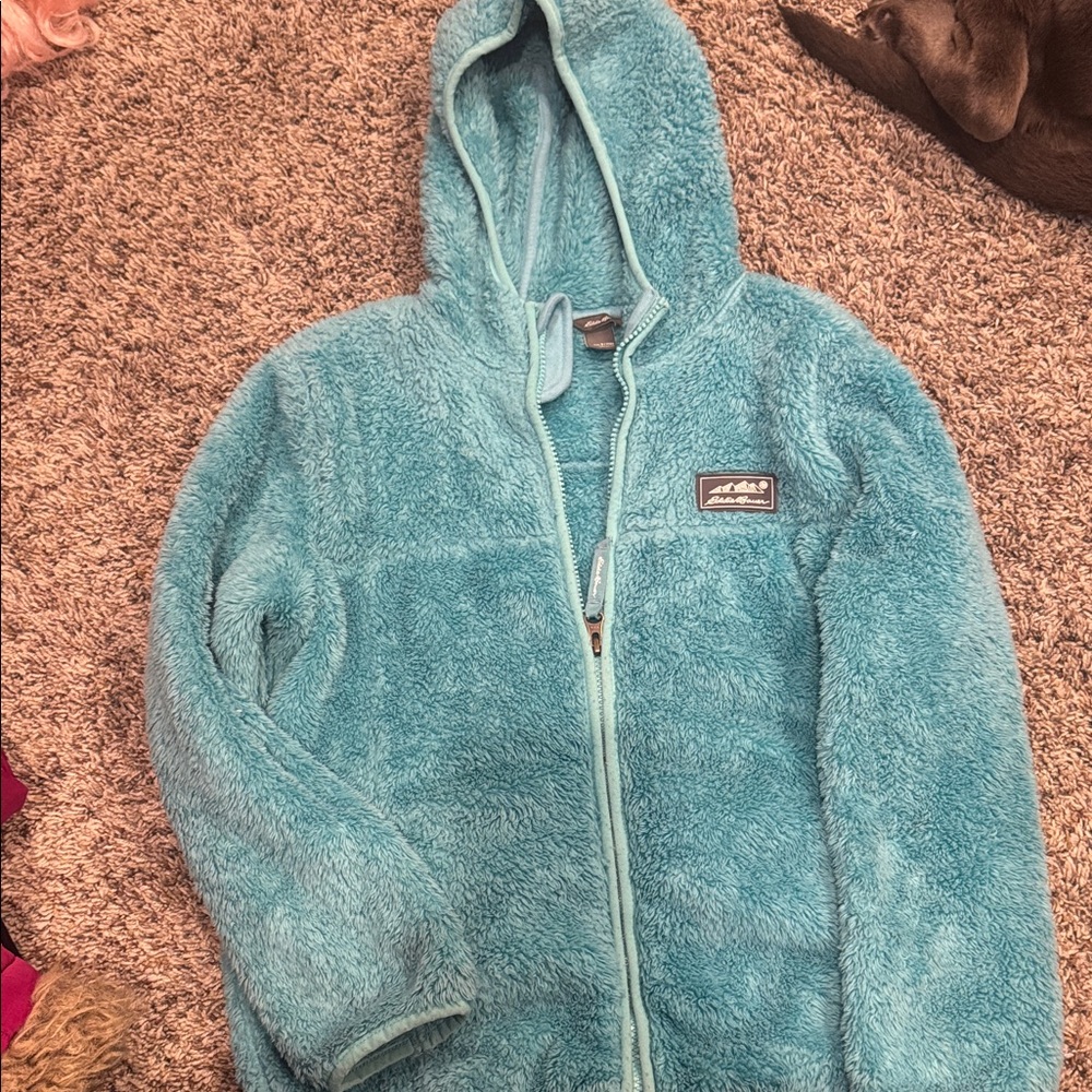 Eddie Bauer Blue Fleece Kids Hoodie
